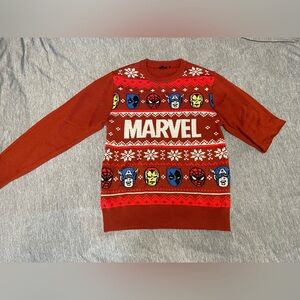 Kids Marvel Christmas sweater
